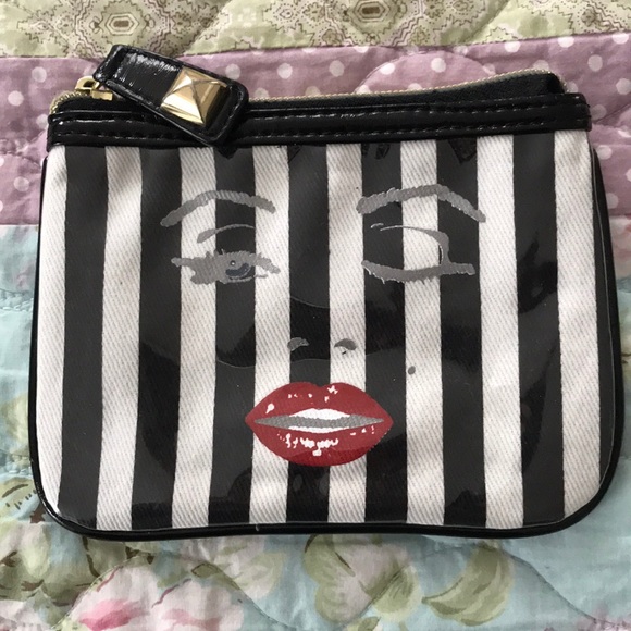 Betsey Johnson Handbags - Betsey Johnson makeup case RARE!